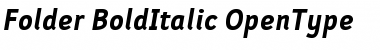 Folder Bold Italic