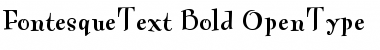 Download FontesqueText-Bold Font
