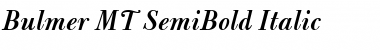 Bulmer MT SemiBold Font