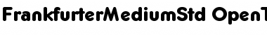 Download Frankfurter Medium Std Font