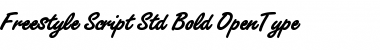 Freestyle Script Std Font