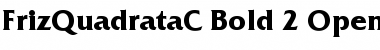 FrizQuadrataC Font