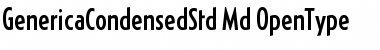 Generica Condensed Std Font