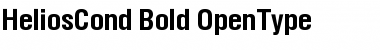 HeliosCond Font