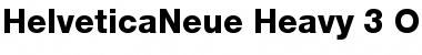 Helvetica Neue 85 Heavy