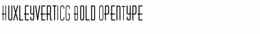 HuxleyVertICG Font