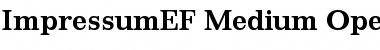 ImpressumEF Font