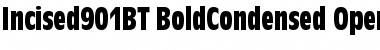 Incised 901 Bold Condensed