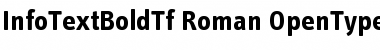 InfoTextBoldTf Roman Font