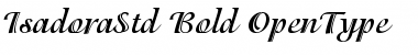 ITC Isadora Std Bold Font