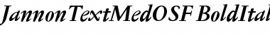 Download Jannon Text Med OSF Font