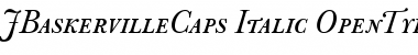 Download J Baskerville Caps Font