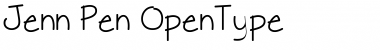 Download Jenn Pen Font