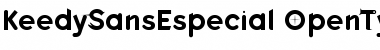 Keedy SansEspecial Font