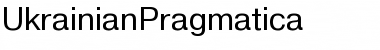 UkrainianPragmatica Regular Font