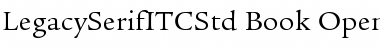 Download Legacy Serif ITC Std Font