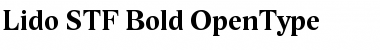 Lido STF Font