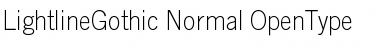 LightlineGothic Normal Font