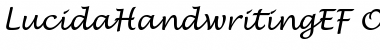 Download LucidaHandwritingEF Font