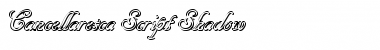 Cancellaresca Script Shadow Regular Font