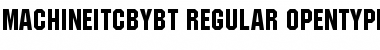 ITC Machine Font