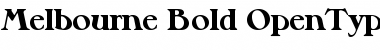 Melbourne-Bold Regular Font