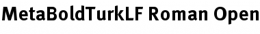 MetaBoldTurkLF Font