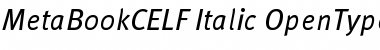 MetaBookCELF Font