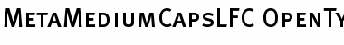 MetaMediumCapsLFC Regular Font