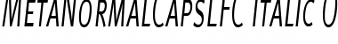 MetaNormalCapsLFC Font