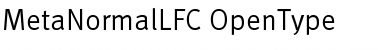 MetaNormalLFC Regular Font