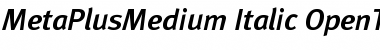Download MetaPlusMedium Font
