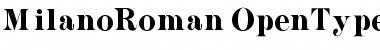 Milano Font