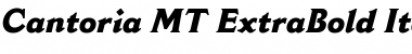 Cantoria MT ExtraBold Italic