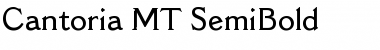 Cantoria MT SemiBold Regular Font