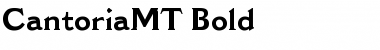 CantoriaMT Font