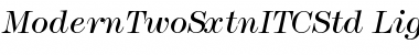 Download Modern TwoSxtn ITC Std Font