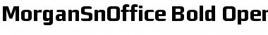 MorganSnOffice Font