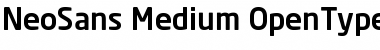 NeoSans Medium Font