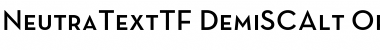 Download Neutra Text TF Light SC Alt Font