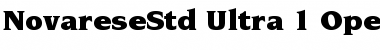 ITC Novarese Std Font