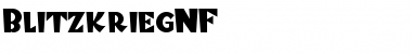 Download Blitzkrieg NF Font