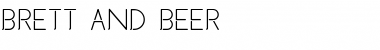 Download Brett and Beer Font