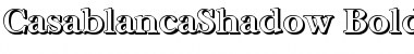 Download CasablancaShadow Font