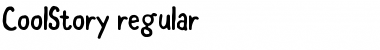 CoolStory regular Regular Font