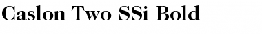 Caslon Two SSi Bold