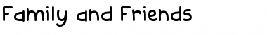 Download Family & Friends Font