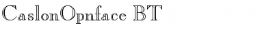 Download CaslonOpnface BT Font