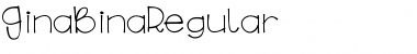 GinaBinaRegular Regular Font