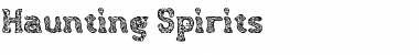 Download Haunting Spirits Font